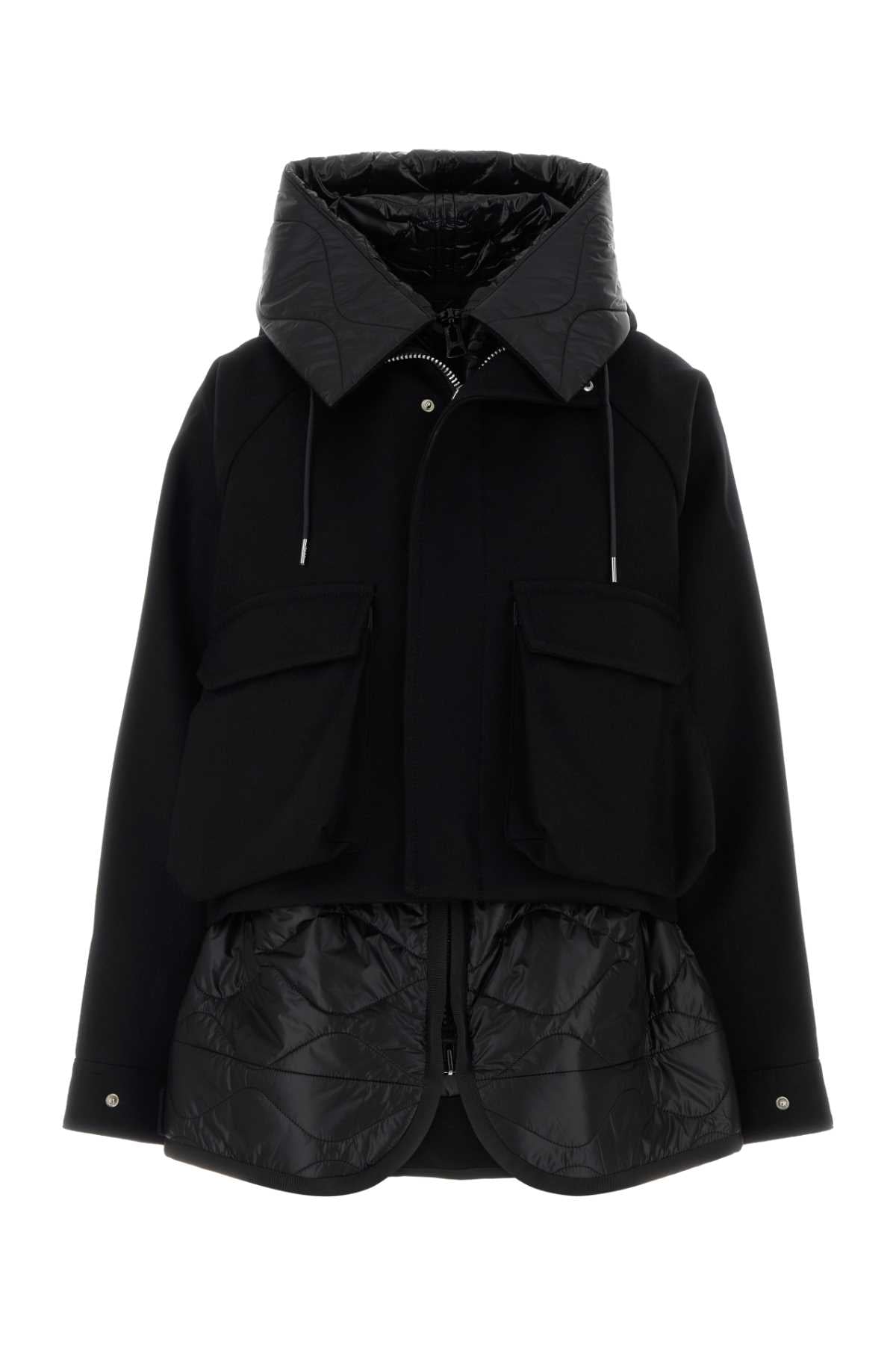 Sacai Wool melton blouson