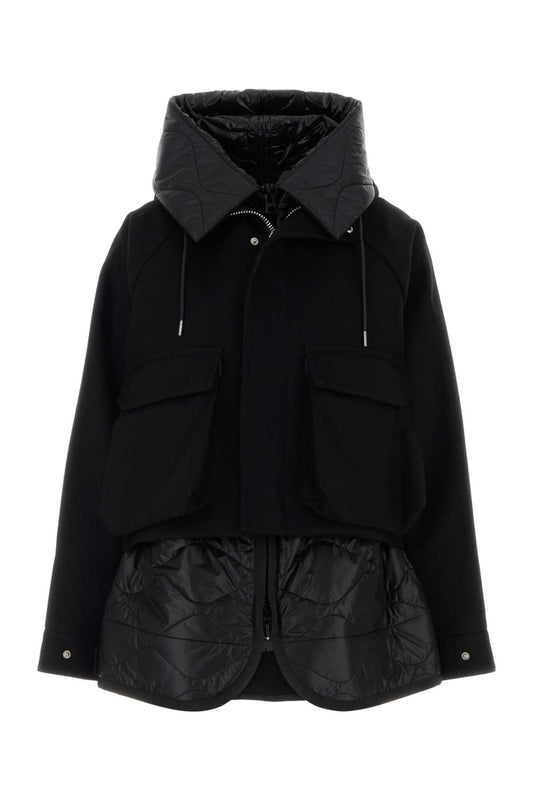 Sacai Wool melton blouson