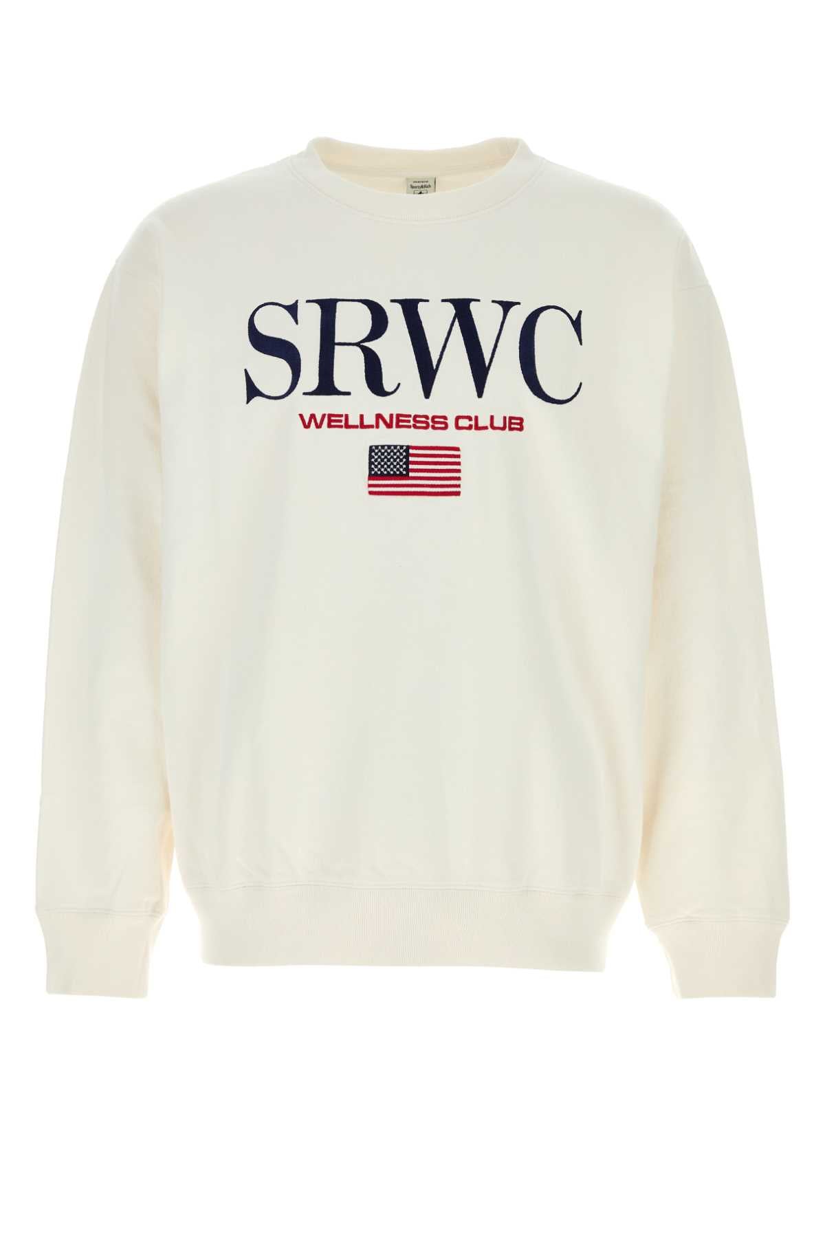 Sporty & Rich Nautical embroidered crewneck