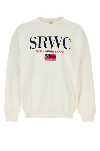 Sporty & Rich Nautical embroidered crewneck