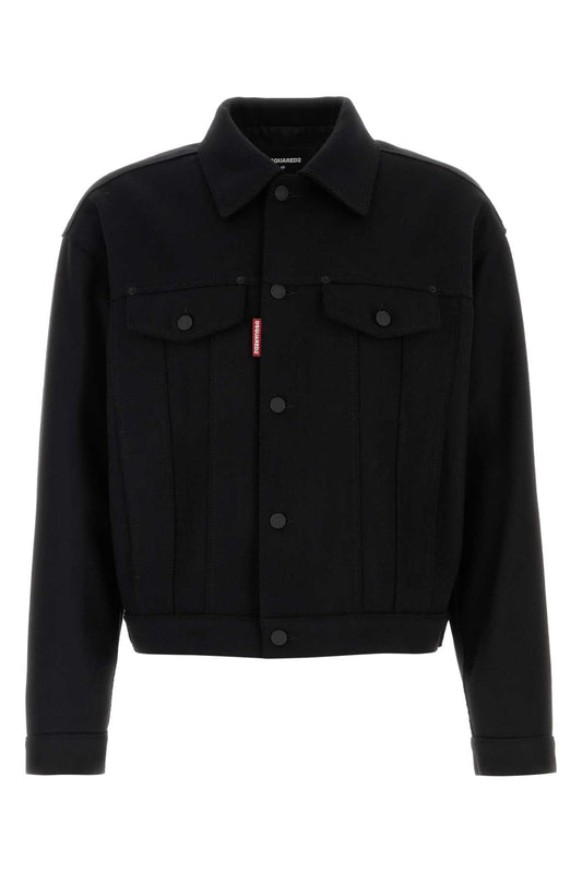 Dsquared Wool jean jacket
