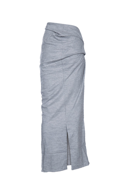 Entire Studios Wool skirt dust grey