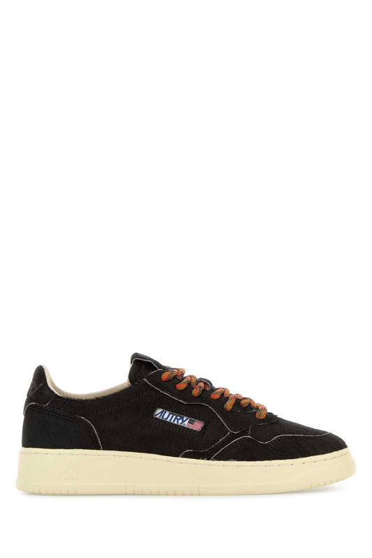 MEDALIST LOW WOM - PONY/LACES CHOCOLATE SNEAKERS
