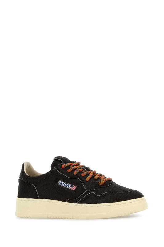 MEDALIST LOW WOM - PONY/LACES CHOCOLATE SNEAKERS