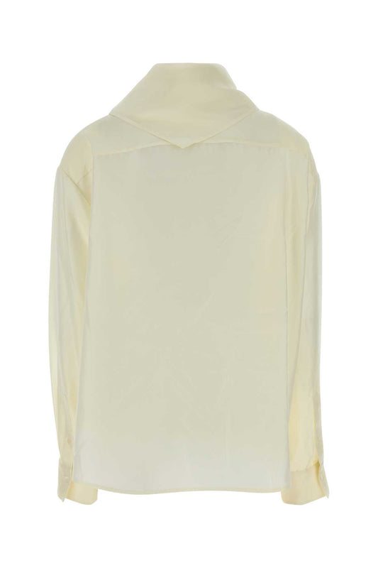 Carven Sh303-bow shirt