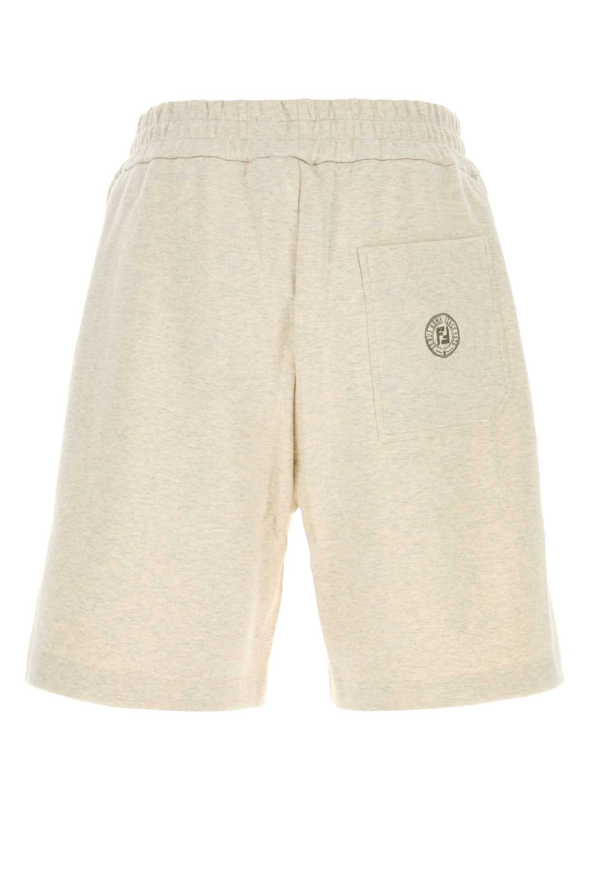 SHORTS MELANGE JERSEY SHORTS