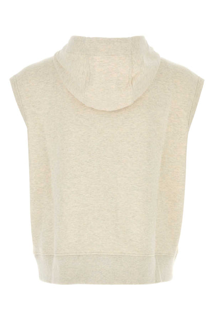 SWEATER MELANGE JERSEY SWEATSHIRTS