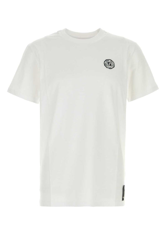 T-SHIRT CO FENDI STAMP T-SHIRTS