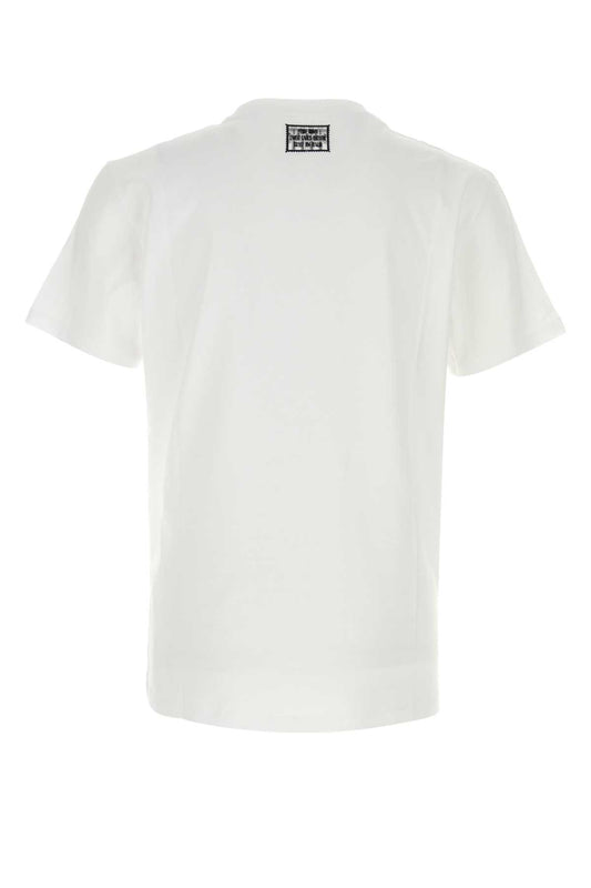 T-SHIRT CO FENDI STAMP T-SHIRTS