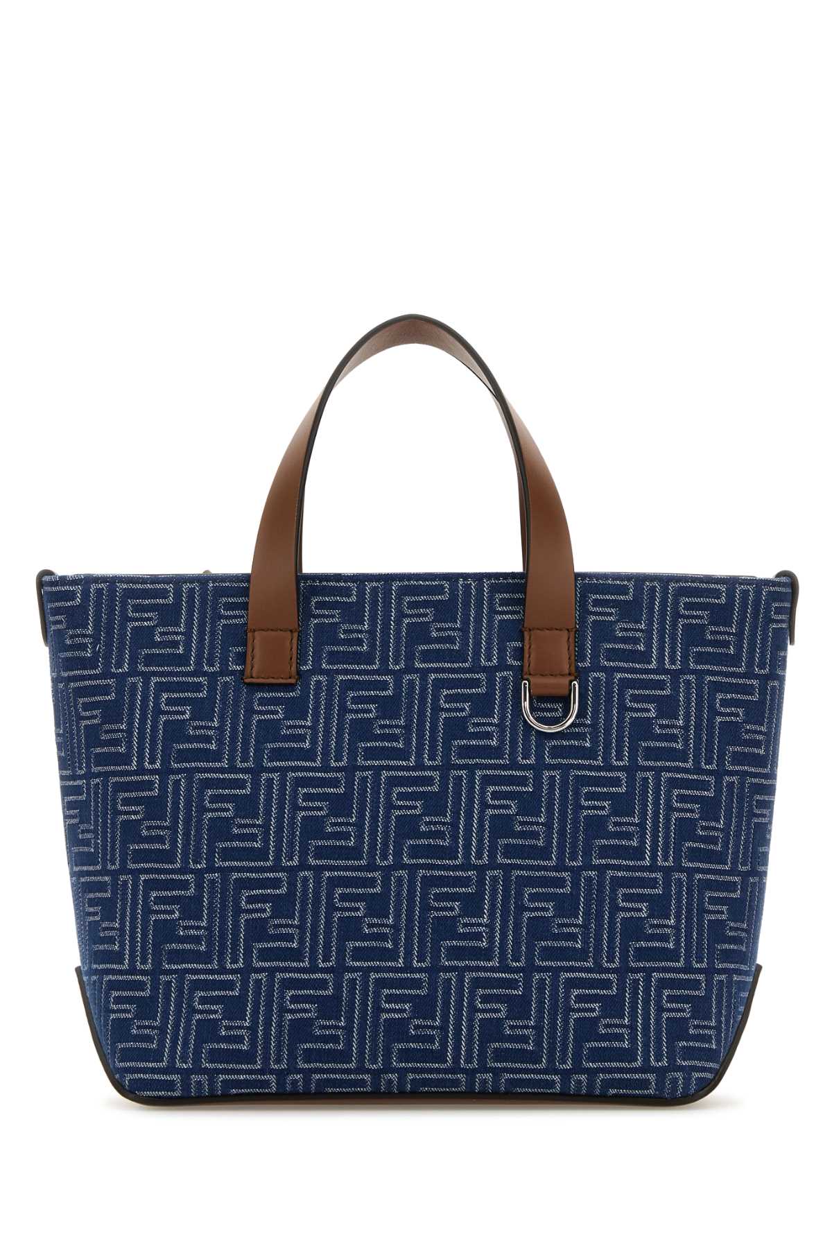 Fendi Shopping bag s canvas stripes