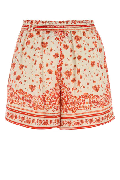 SHORTS PATCHWORK BAND SHORTS