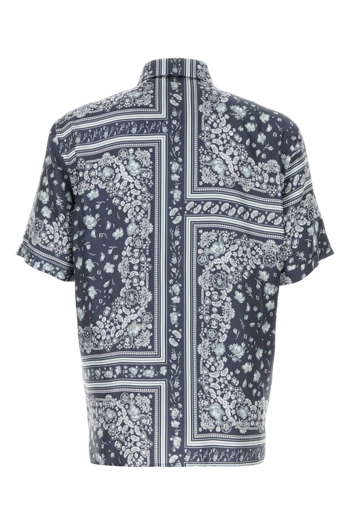 CAM M.C. SILK BANDANA PRINT SHIRTS