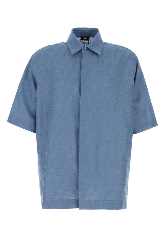SHIRT LINEN FF JACQ ALLOVER SHIRTS