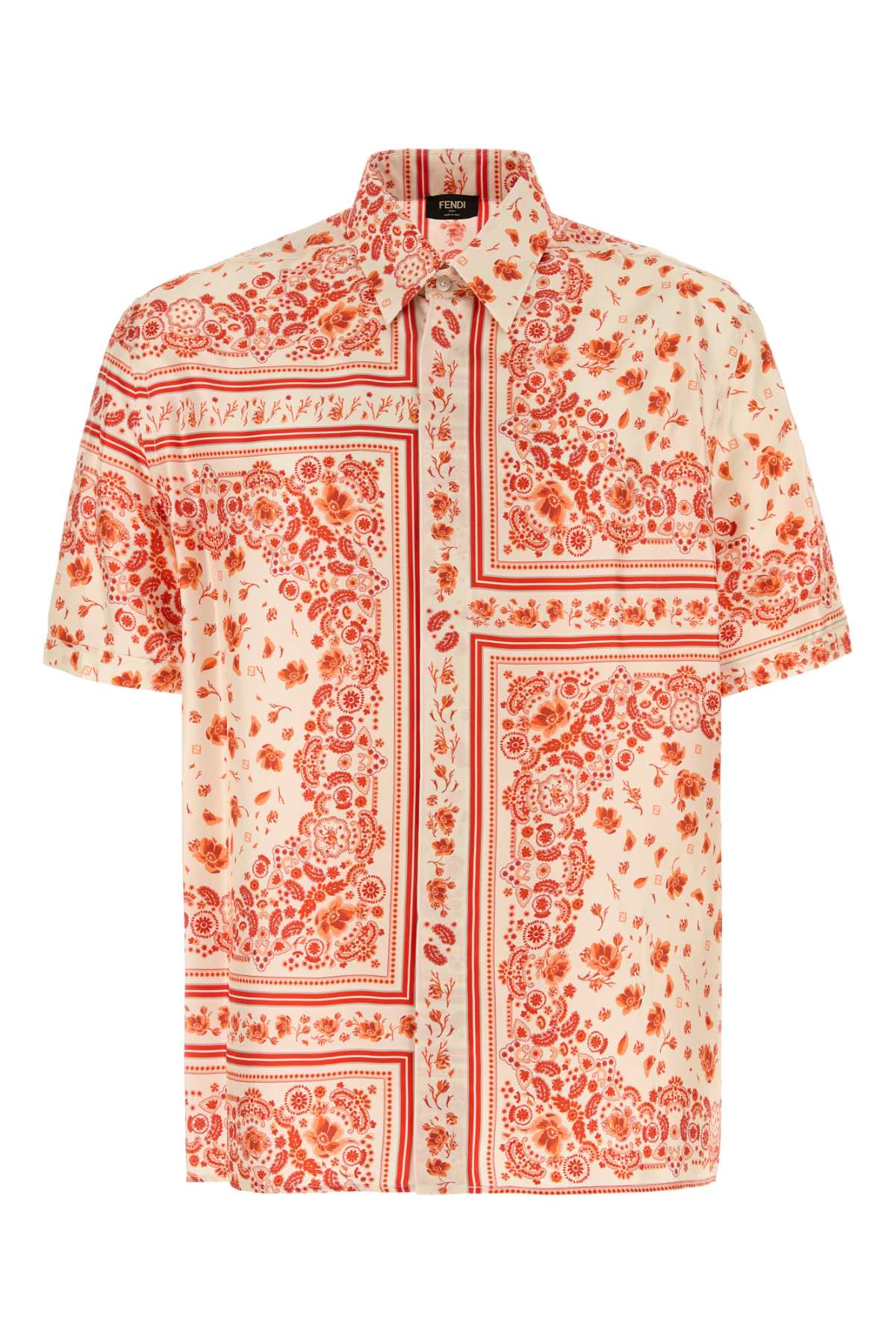 CAM M.C. SILK BANDANA PRINT SHIRTS