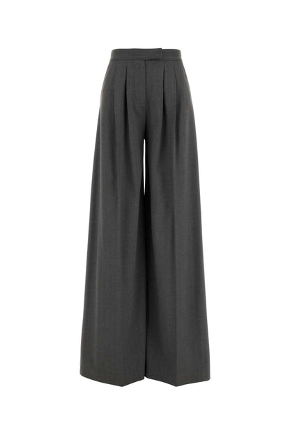 PANTALONE OVER GESSATO PANTS