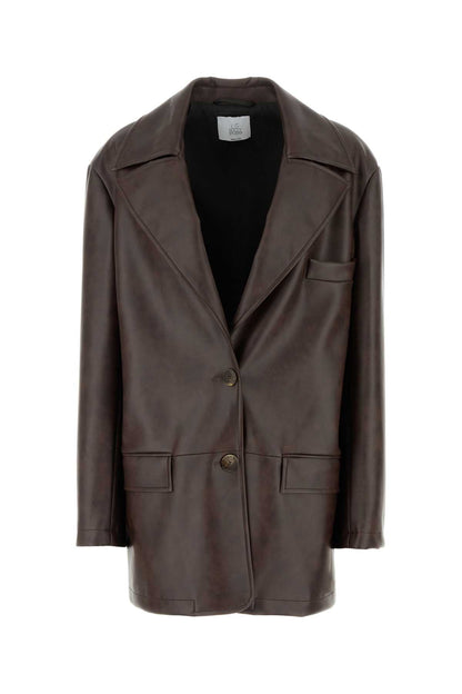 GIACCAOVER ECOPELLE BLAZERS AND VESTS