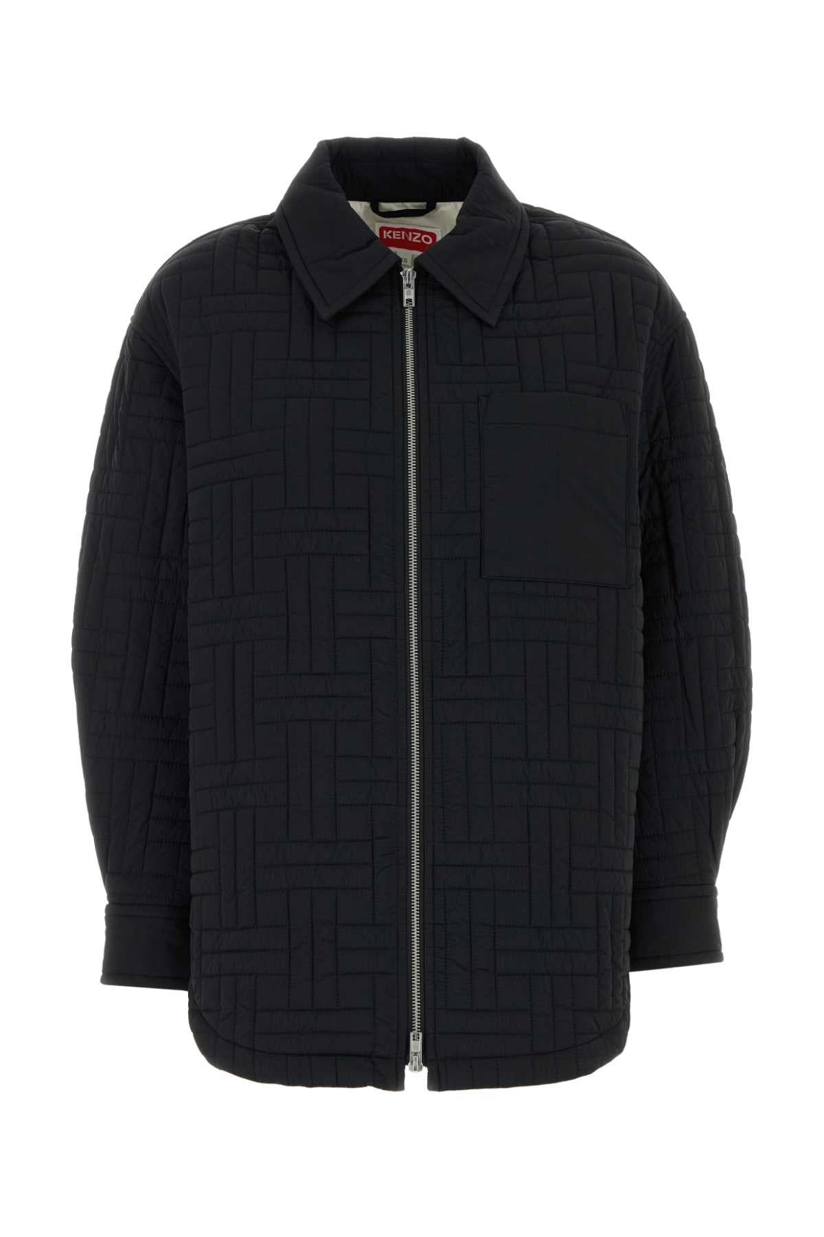 Kenzo Kenzo weave quilted blouson