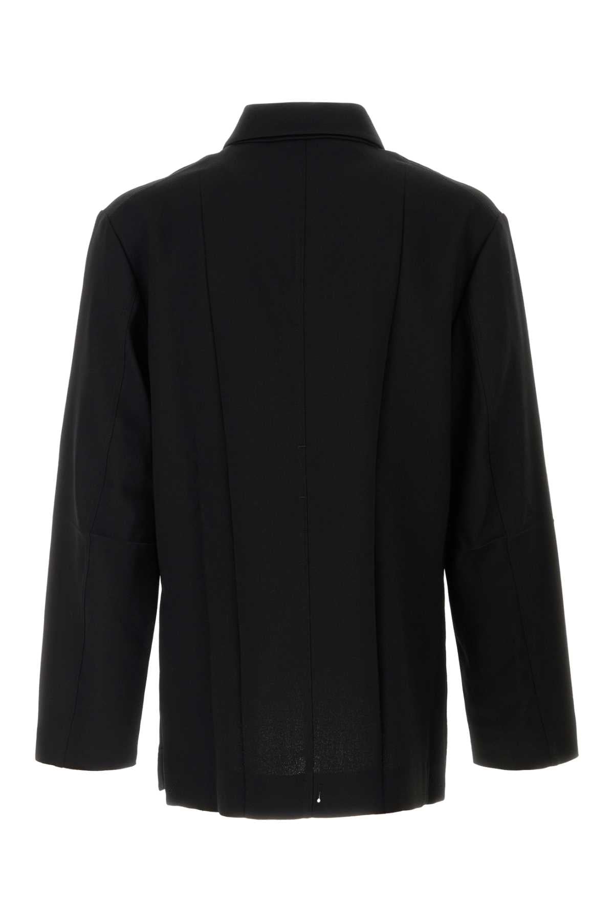 Setchu Safari origami jacket 2 cropped matte & shiny
