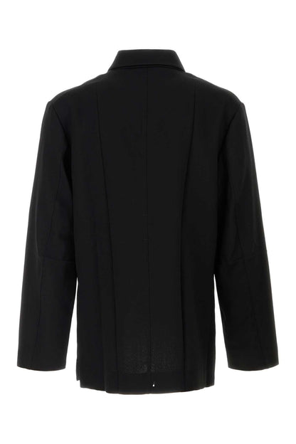 Setchu Safari origami jacket 2 cropped matte & shiny