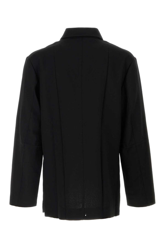 Setchu Safari origami jacket 2 cropped matte & shiny