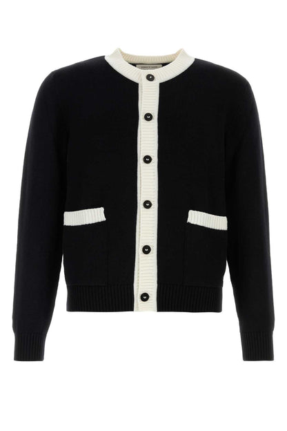 CONTRAST RIB CARDIGAN KNITWEARS
