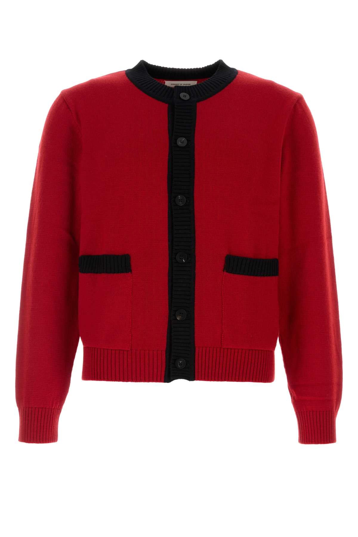 CONTRAST RIB CARDIGAN KNITWEARS