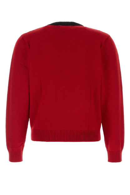 CONTRAST RIB CARDIGAN KNITWEARS