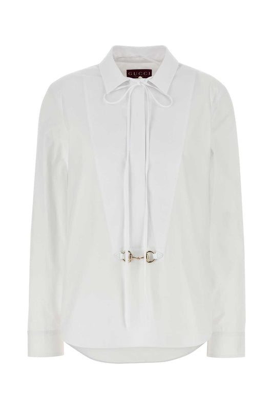 SHIRT CTN POPELINE W/HORSEBIT SHIRTS