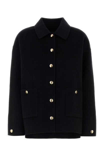 Anine Bing Luca jacket - black cashmere blend
