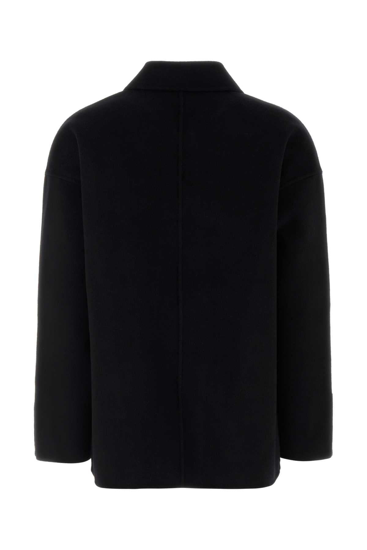 Anine Bing Luca jacket - black cashmere blend