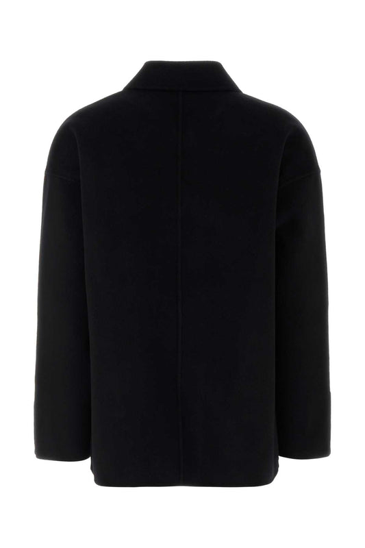 Anine Bing Luca jacket - black cashmere blend