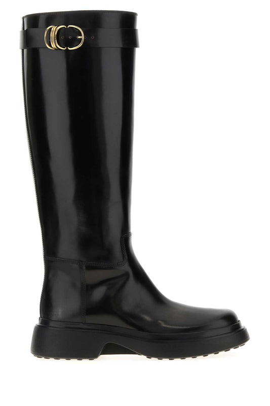 GOMMA 74L STIVALE ALTO ANELLI BOOTS