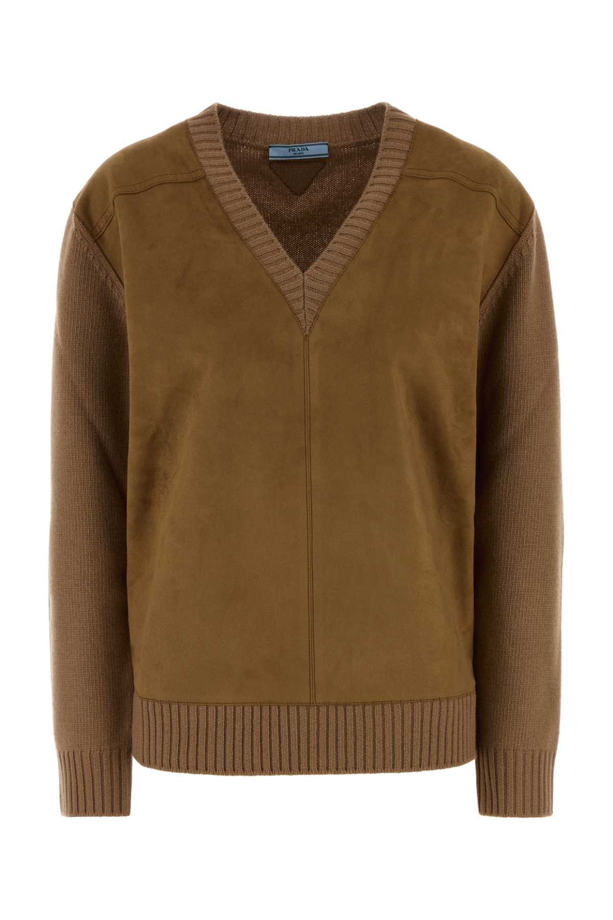 Prada Magl. pellicce/pelle