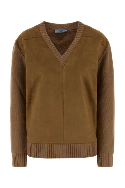 Prada Magl. pellicce/pelle