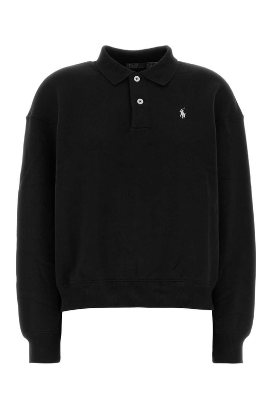 POLO PO FLC-LONG SLEEVE-SWEATSHIRT POLO