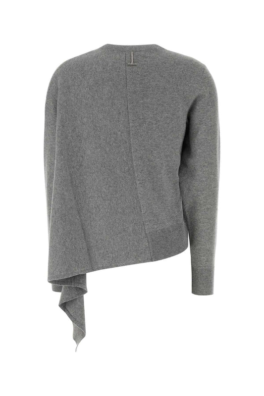 Alexander Mcqueen Asymmet crwnk jumper