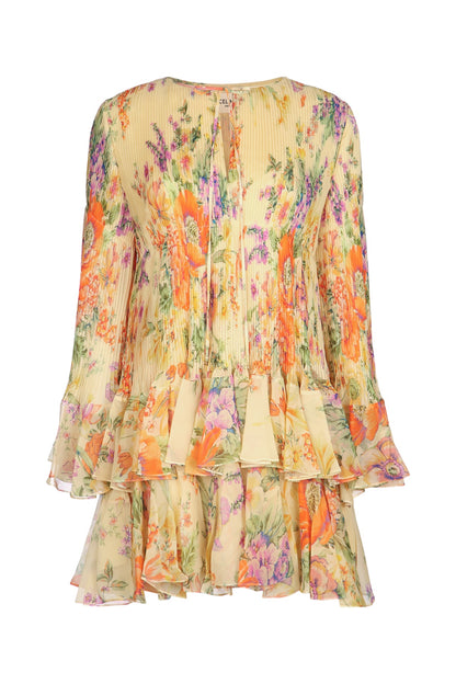 Celine Mini robe plissee