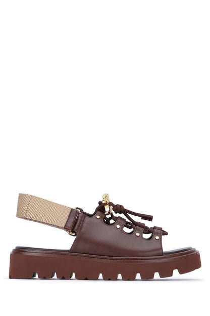 Celine Chunky lace-up sandal 35mm