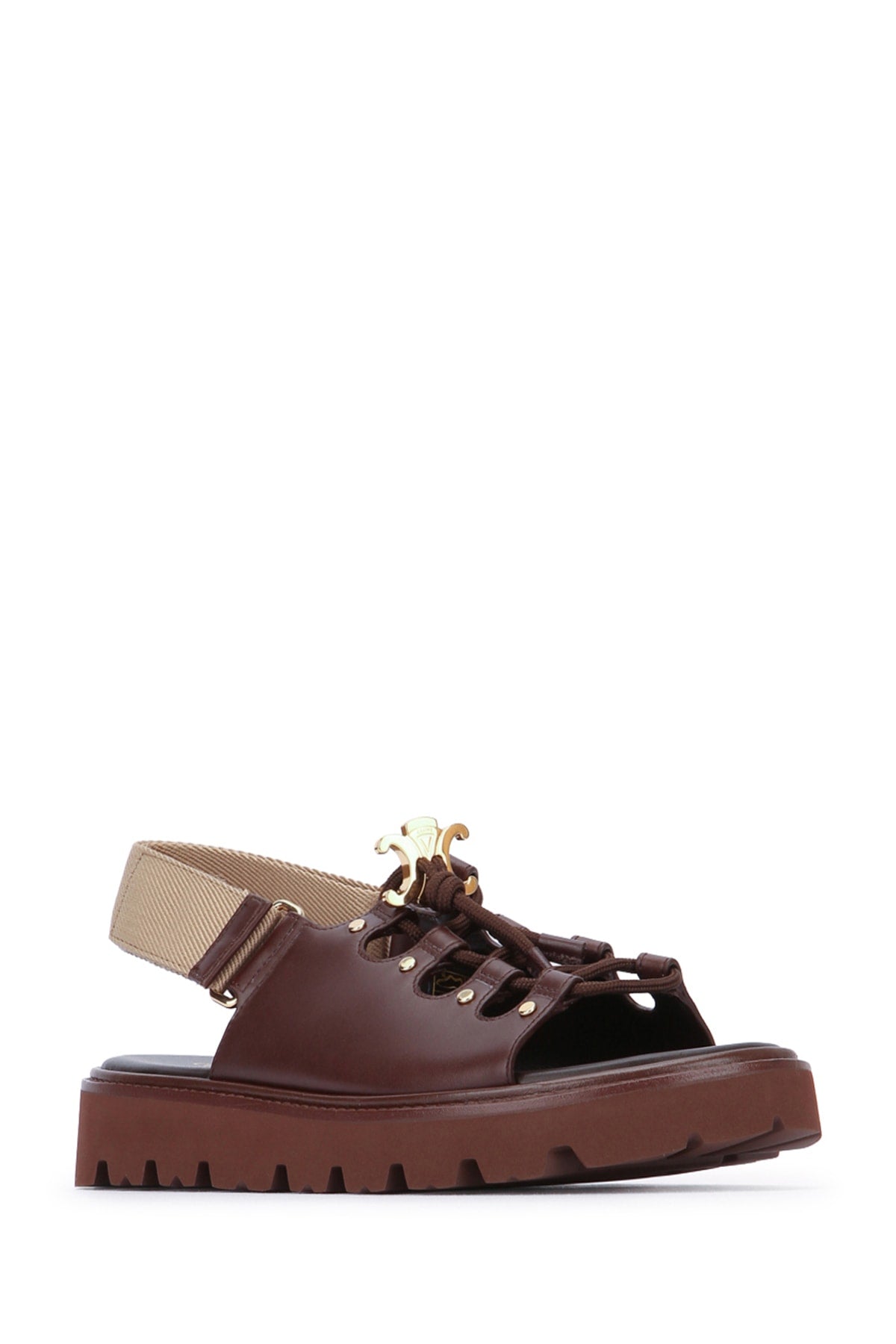 Celine Chunky lace-up sandal 35mm