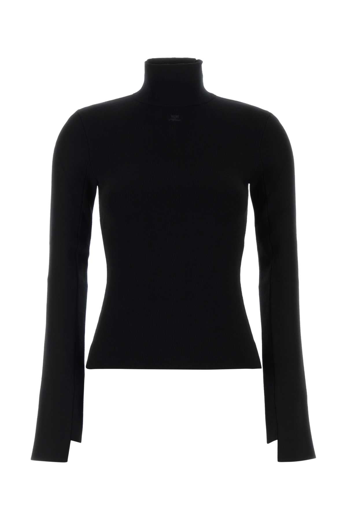 Courreges Interlock mockneck
sweater