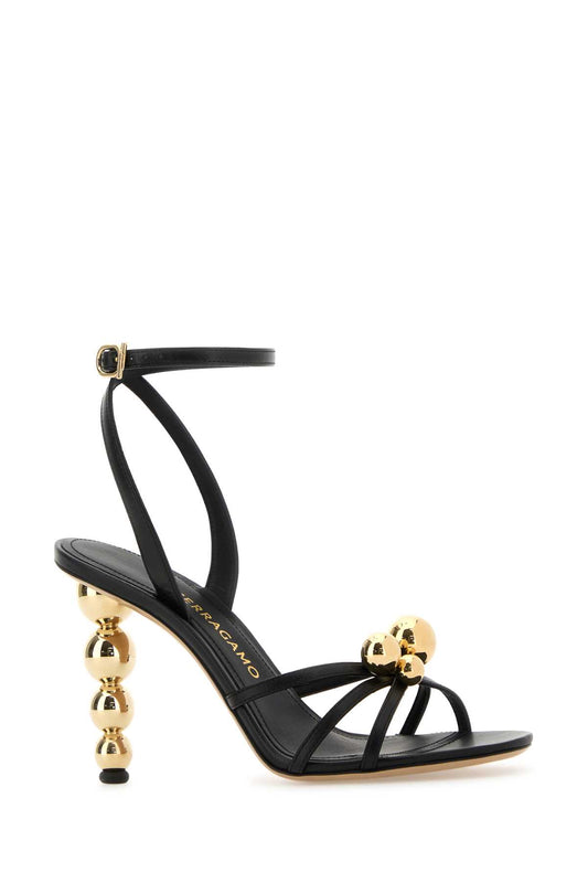 DETAILED ARCHIVE HEEL SANDALS