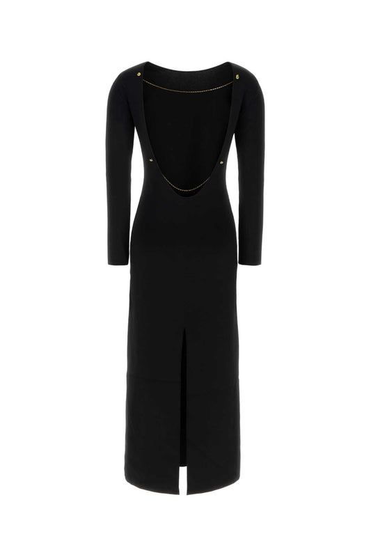 Bottega Veneta Black dress chain back