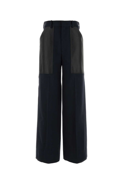 Bottega Veneta Panta palazzo leather worker pocket