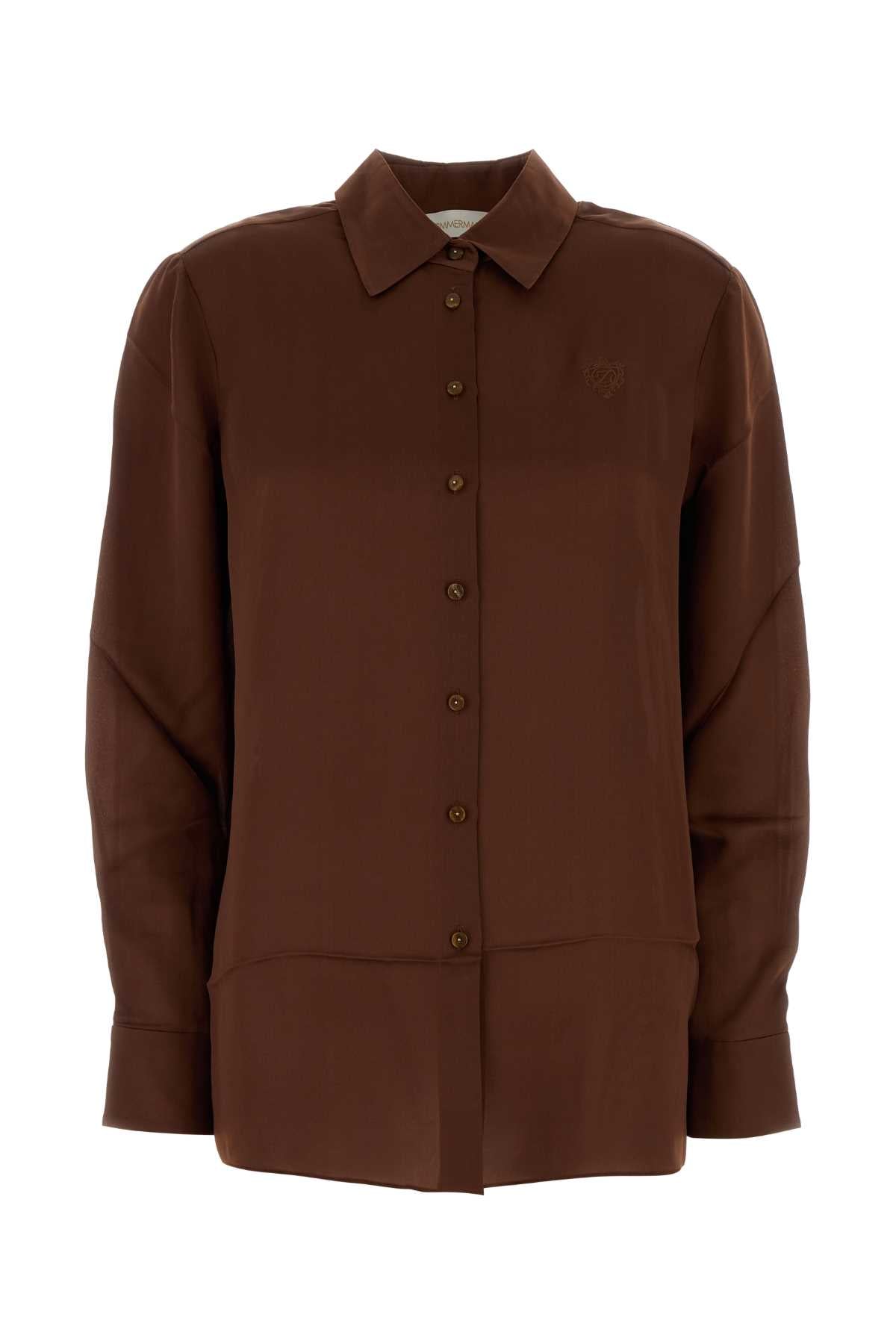 Zimmermann Hypnotic satin shirt