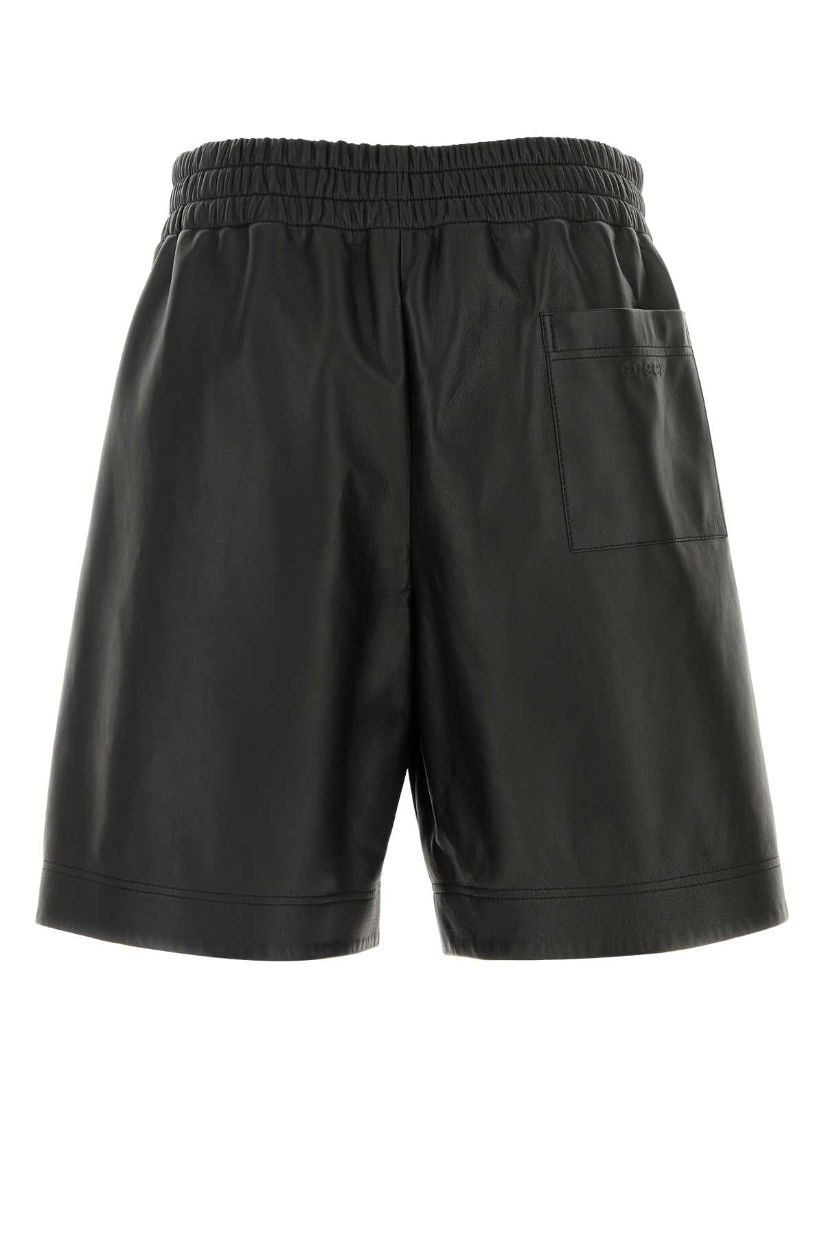 Gucci Leather bermuda