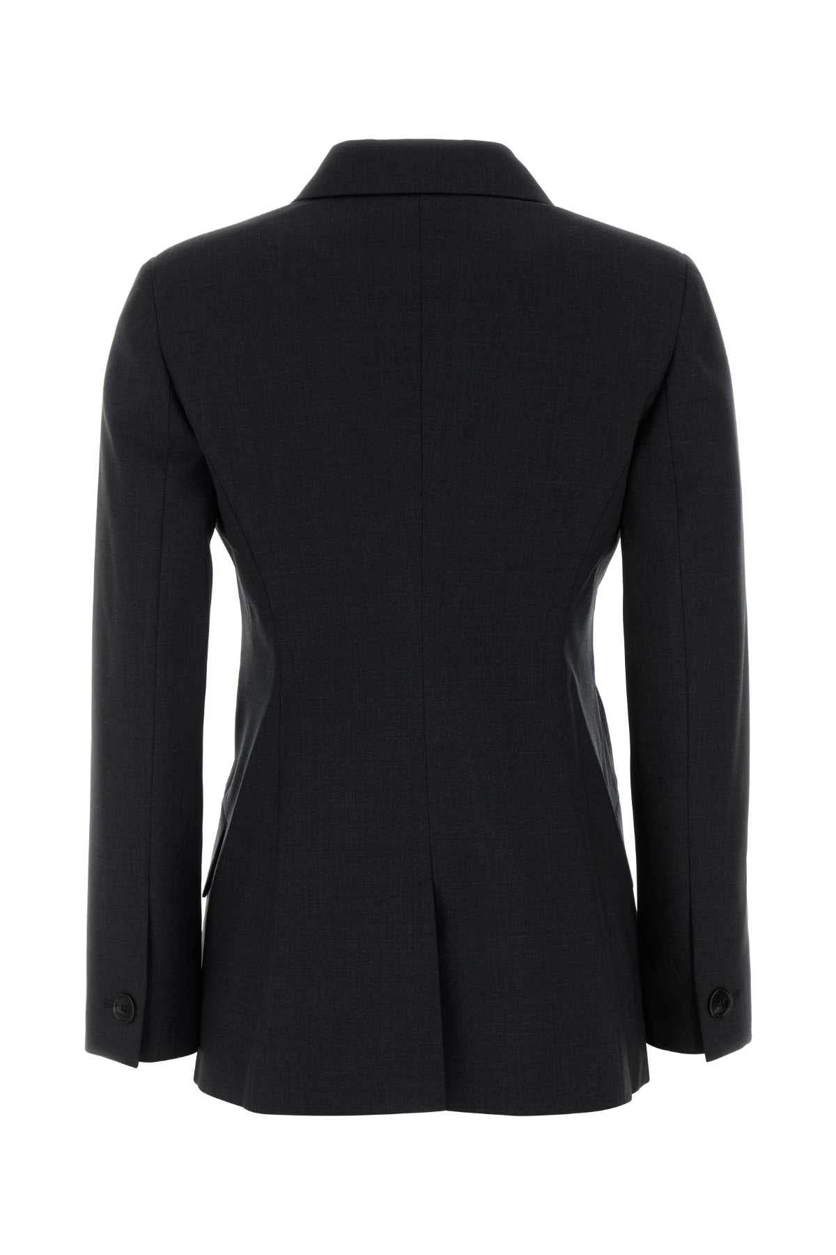Gucci Jacket plain wool w/horn