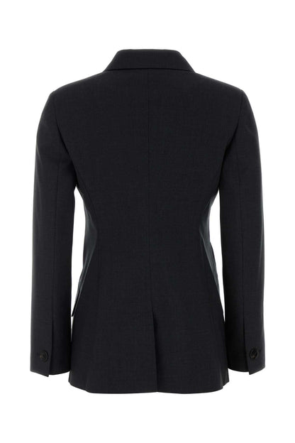 Gucci Jacket plain wool w/horn
