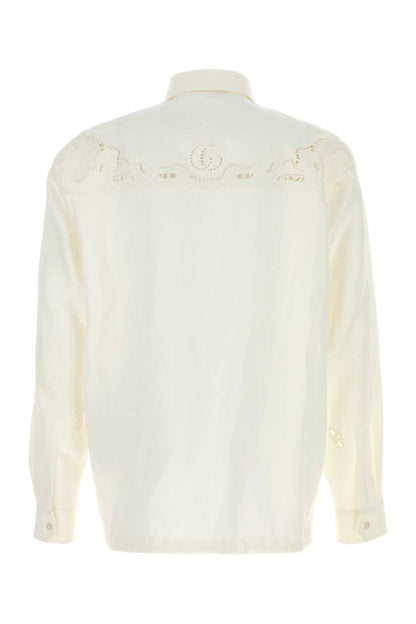Gucci Polo shirt plain linen w/mop