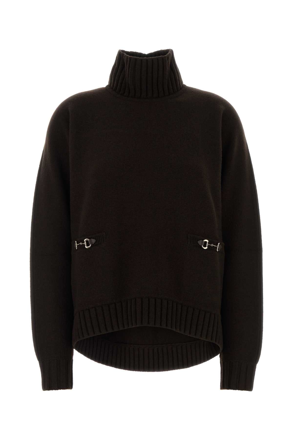 Gucci L/s hg/nk top ws/wo plain stit
