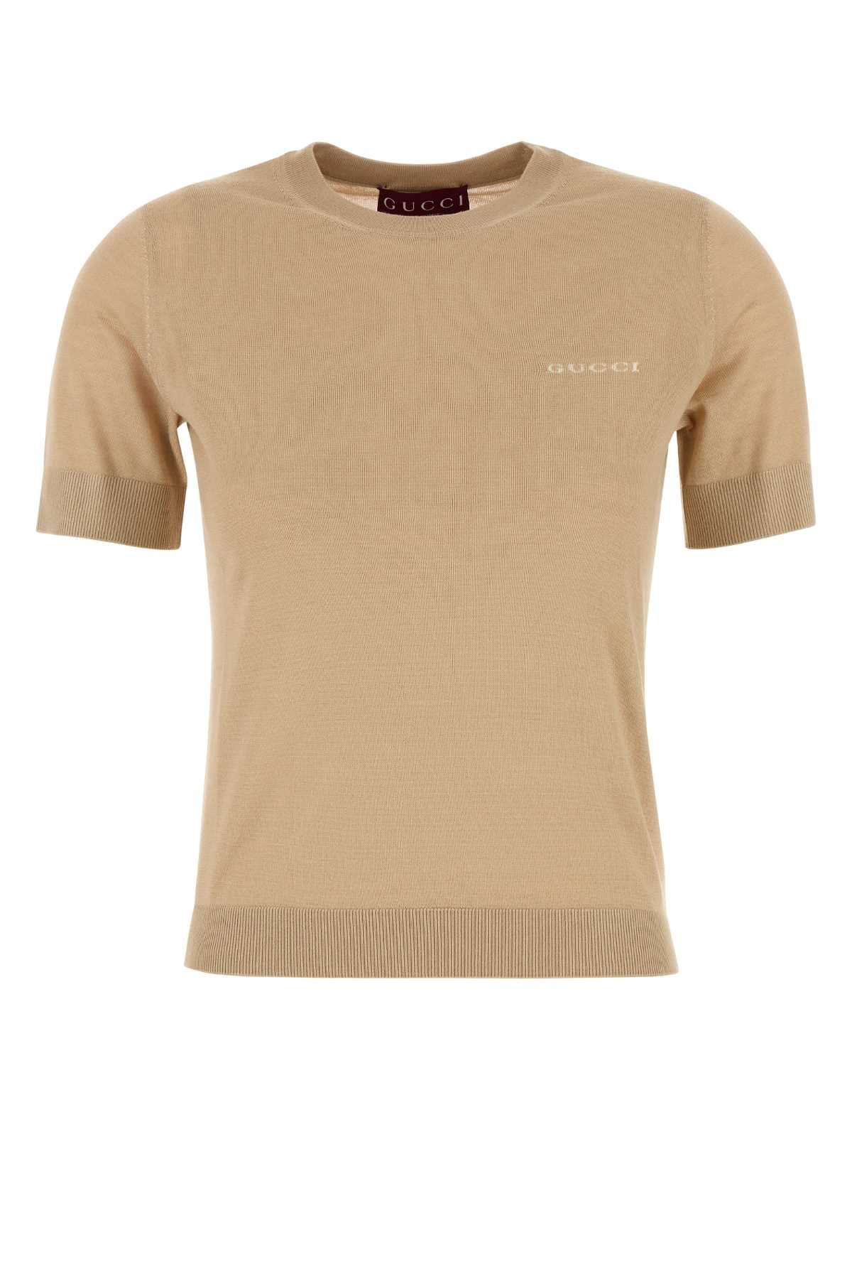 Gucci Top cashmere silk w/gucci